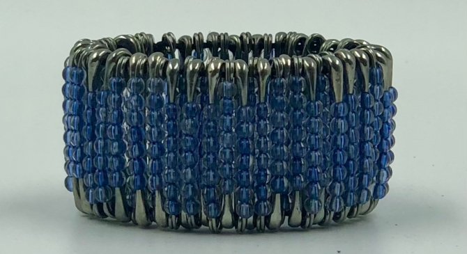 Blue beaded bracelet / Mavi boncuklu bileklik